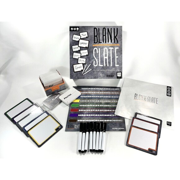 Blank Slate The Game Where Great Minds Think Alike Fun Family Friendly Complete - Picture 3 of 14